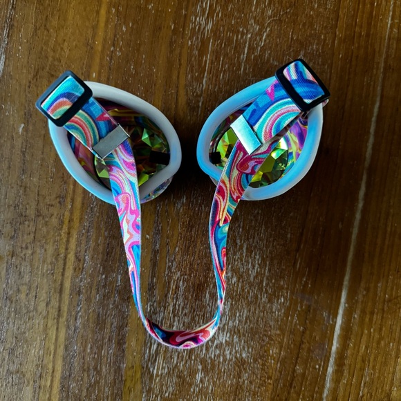 GloFX Kandi Swirl Padded Kaleidoscope Goggles - Picture 5 of 7